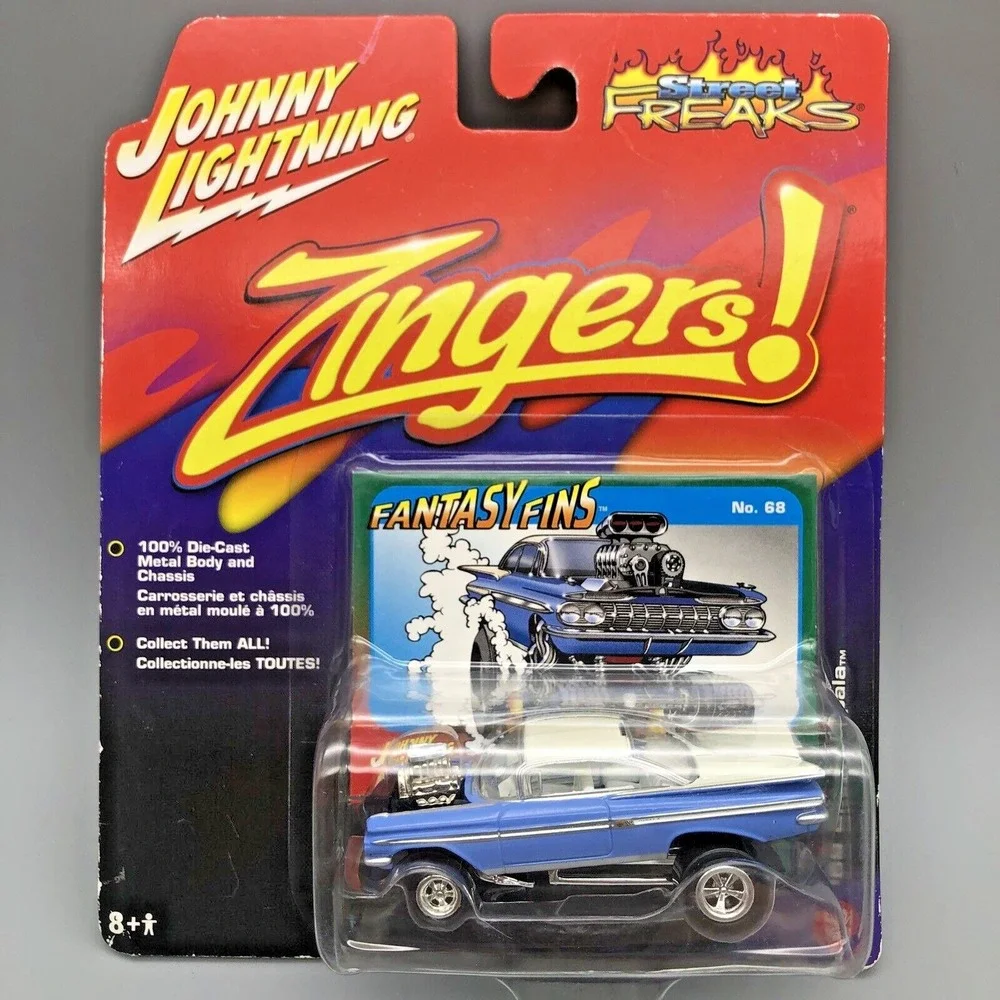 Johnny Lightning Street Freaks‎ Zingers 1959 Chevrolet Chevy Impala Diecast 1/64
